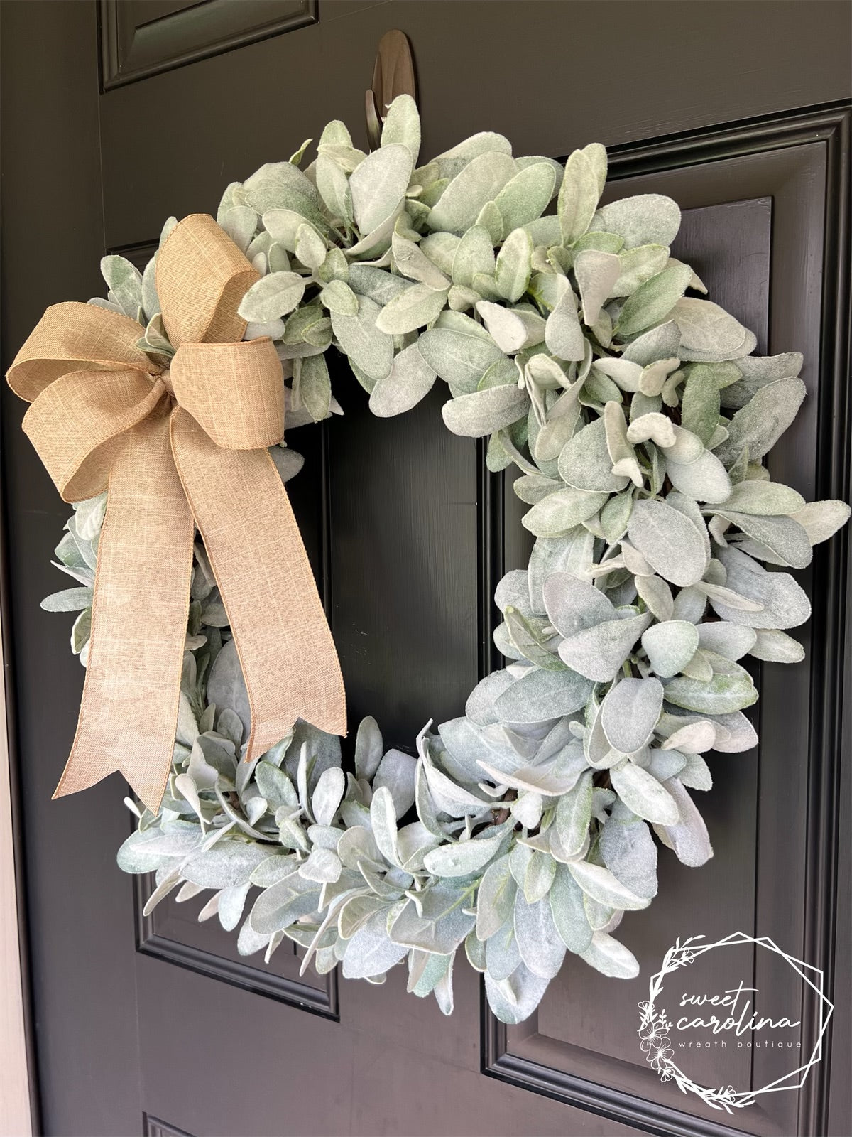 Full Lamb’s Ear Wreath