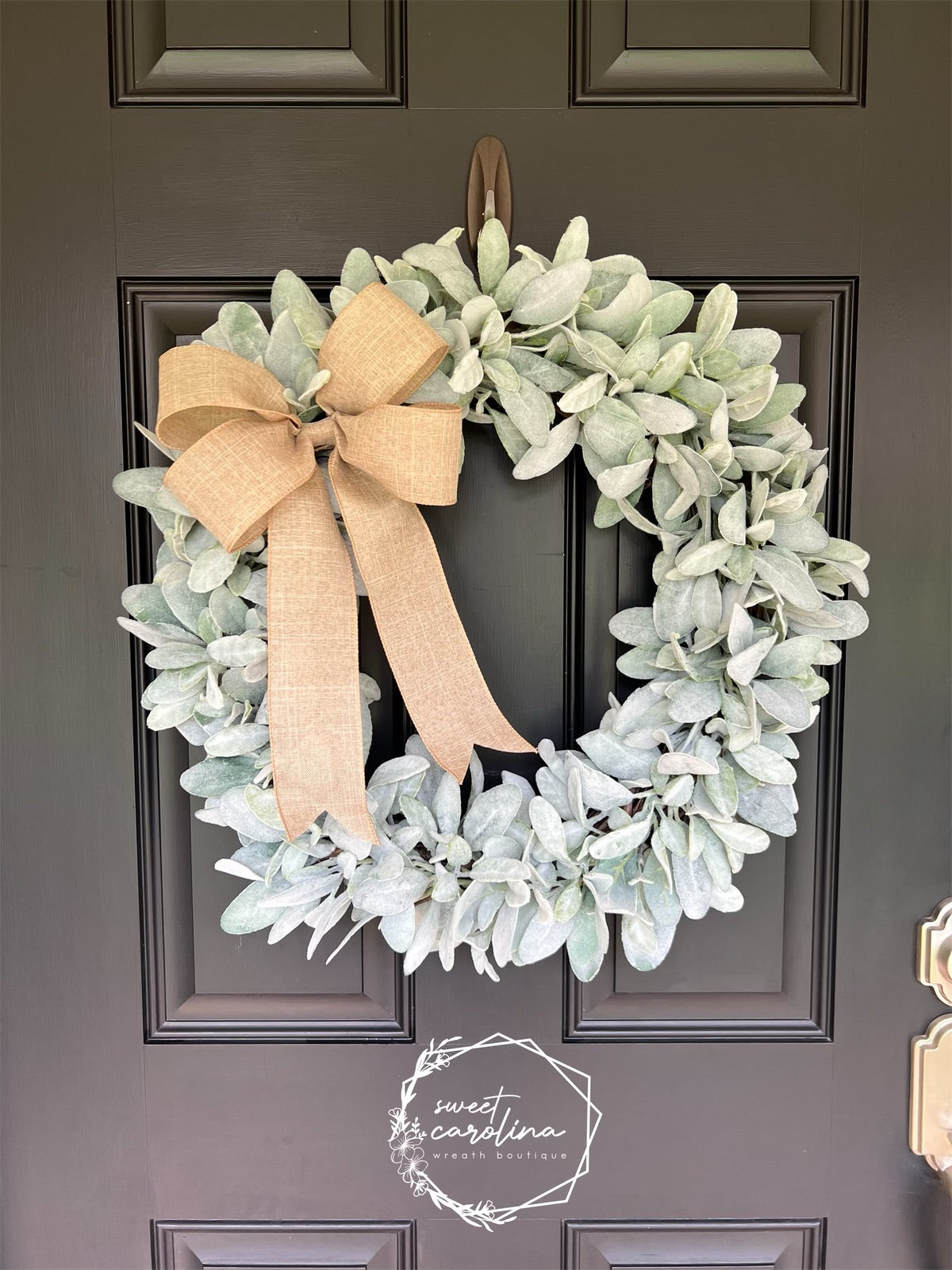 Full Lamb’s Ear Wreath