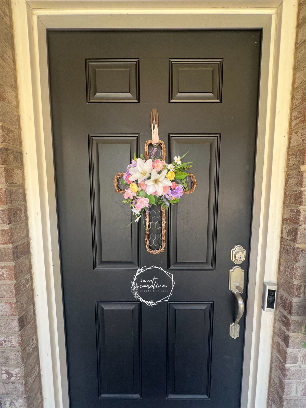 Grace in Bloom Cross- Spring Floral