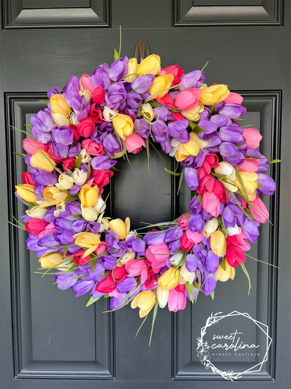 Full Tulip Wreath Multiple Color Options