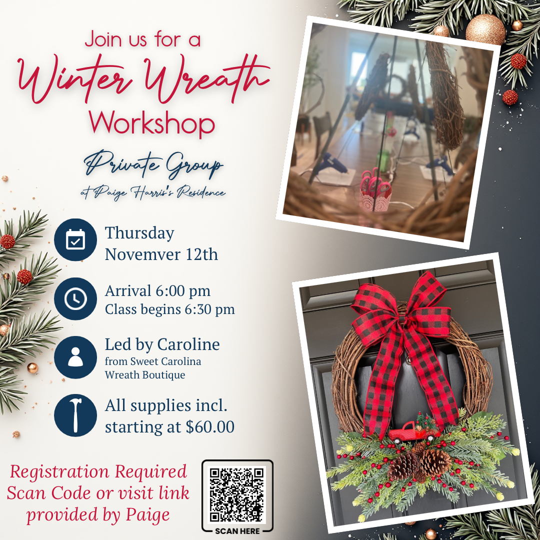 11/12• Winter Wreath Workshop• Harris Group (Private)