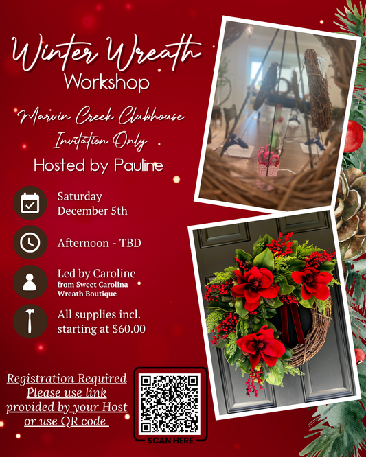 12/5•Winter Wreath Workshop•Bresnik Group