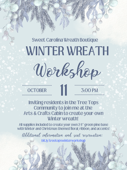 Winter Workshop: Tree Tops Community Residents