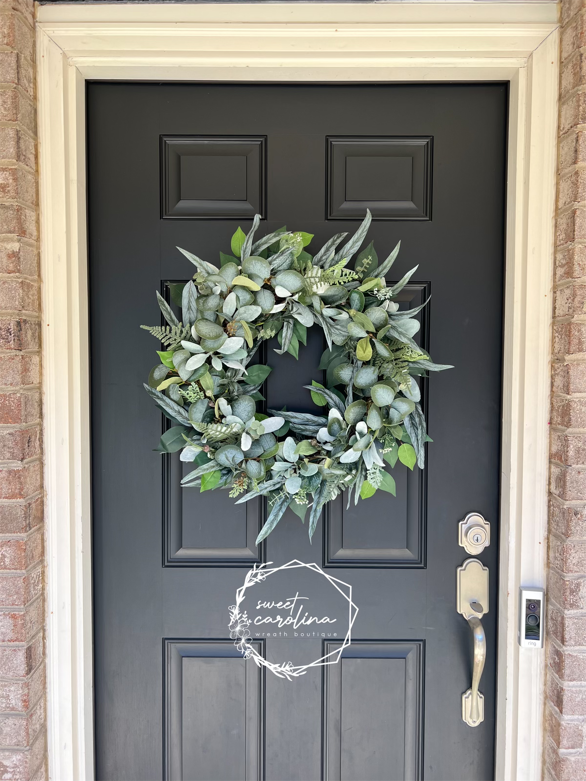 Year-Round Eucalyptus Lamb’s Ear Greenery Wreath