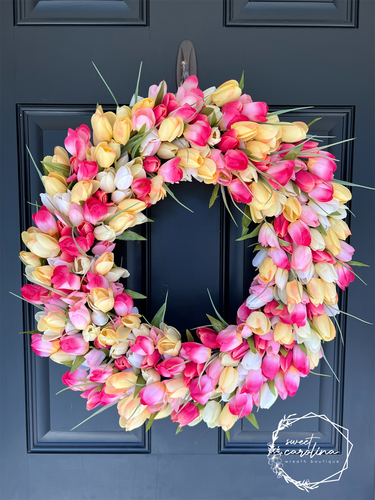 Full Tulip Wreath Multiple Color Options